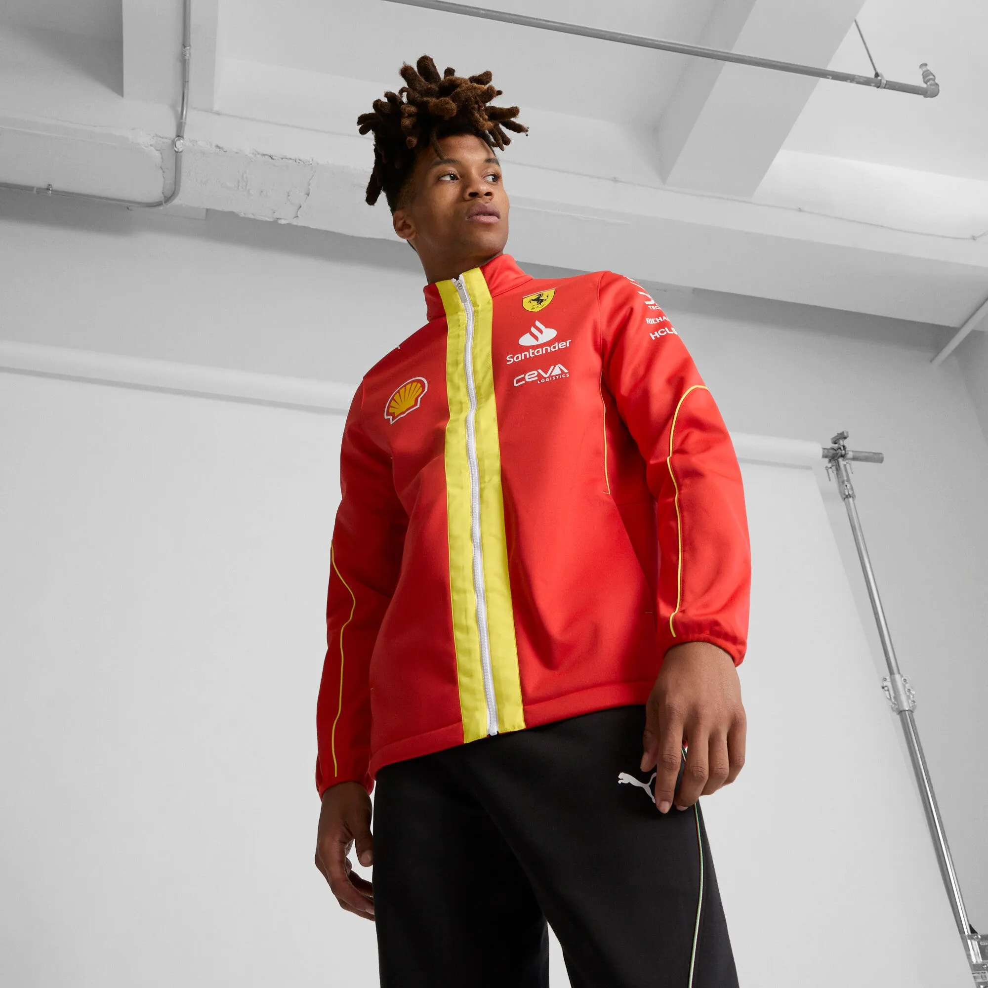 PUMA Men's Scuderia Ferrari Team Softshell Jacket