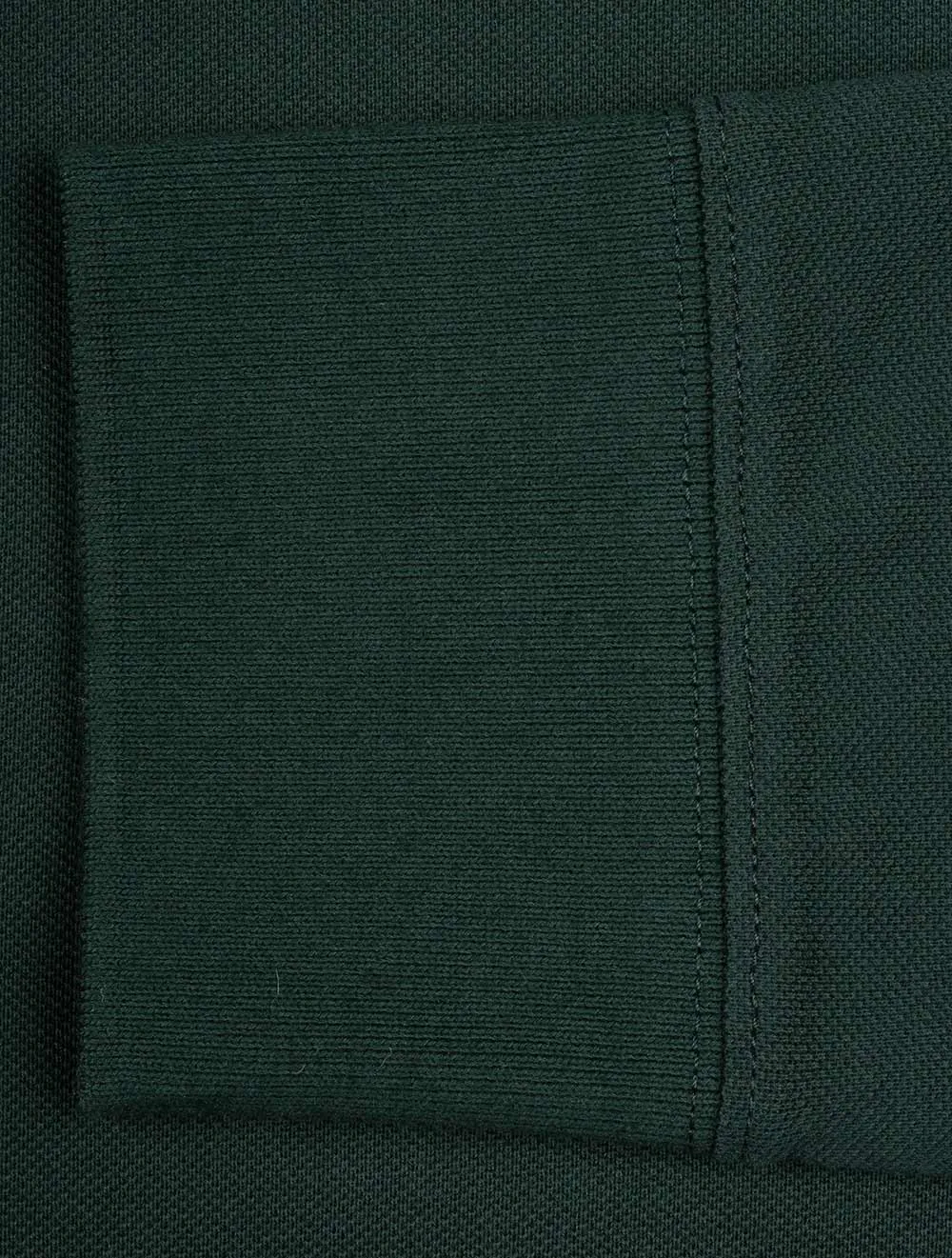 Regular Shield Long Sleeve Pique Rugger Tartan Green