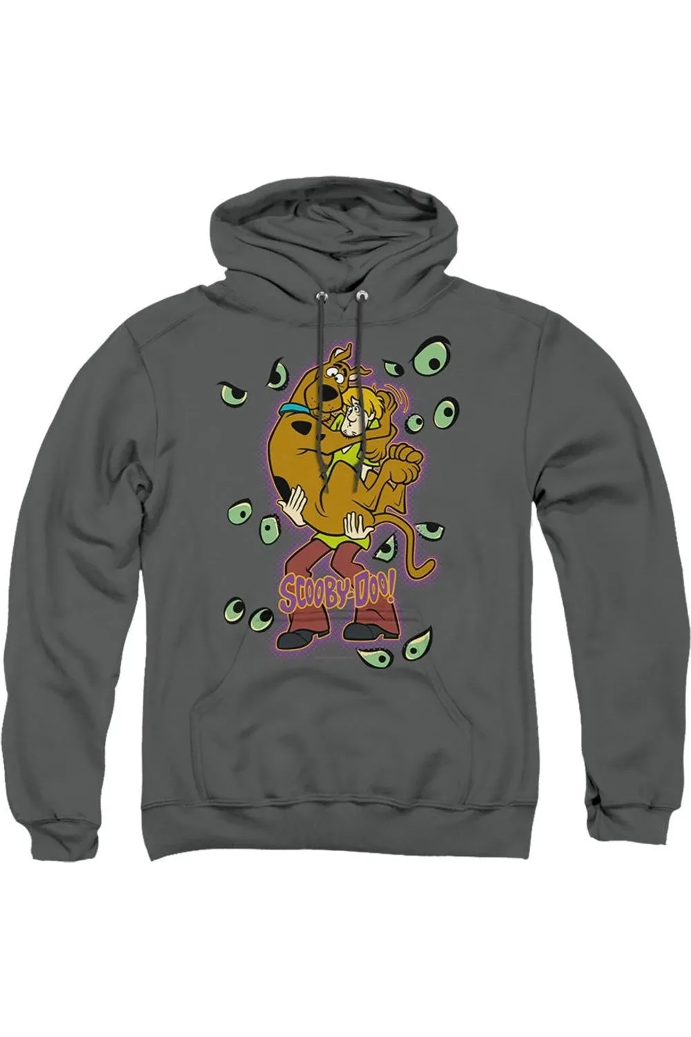 Scooby Doo Being Watched Adult Pull Over Hoodie / Hooded Sweatshirt