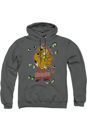 Scooby Doo Being Watched Adult Pull Over Hoodie / Hooded Sweatshirt