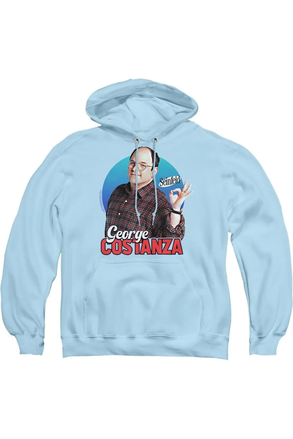 Seinfeld George Adult Pull Over Hoodie / Hooded Sweatshirt
