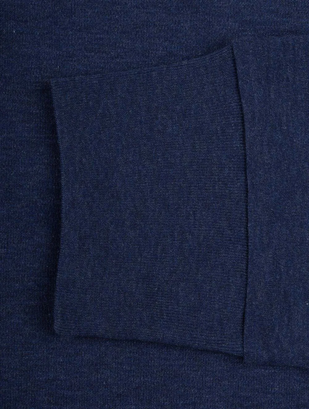 Slim Fit Pima Long Sleeve Polo Shirt Cruise Navy