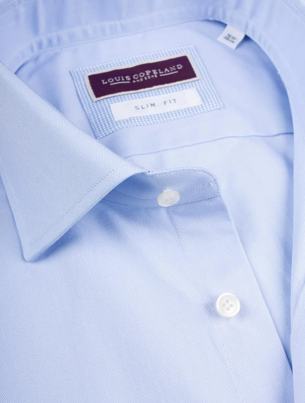 Slim Fit Thomas Mason Blue