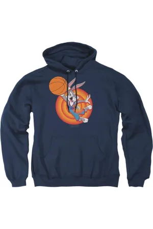 Space Jam 2 Bugs Slam Adult Pull Over Hoodie / Hooded Sweatshirt