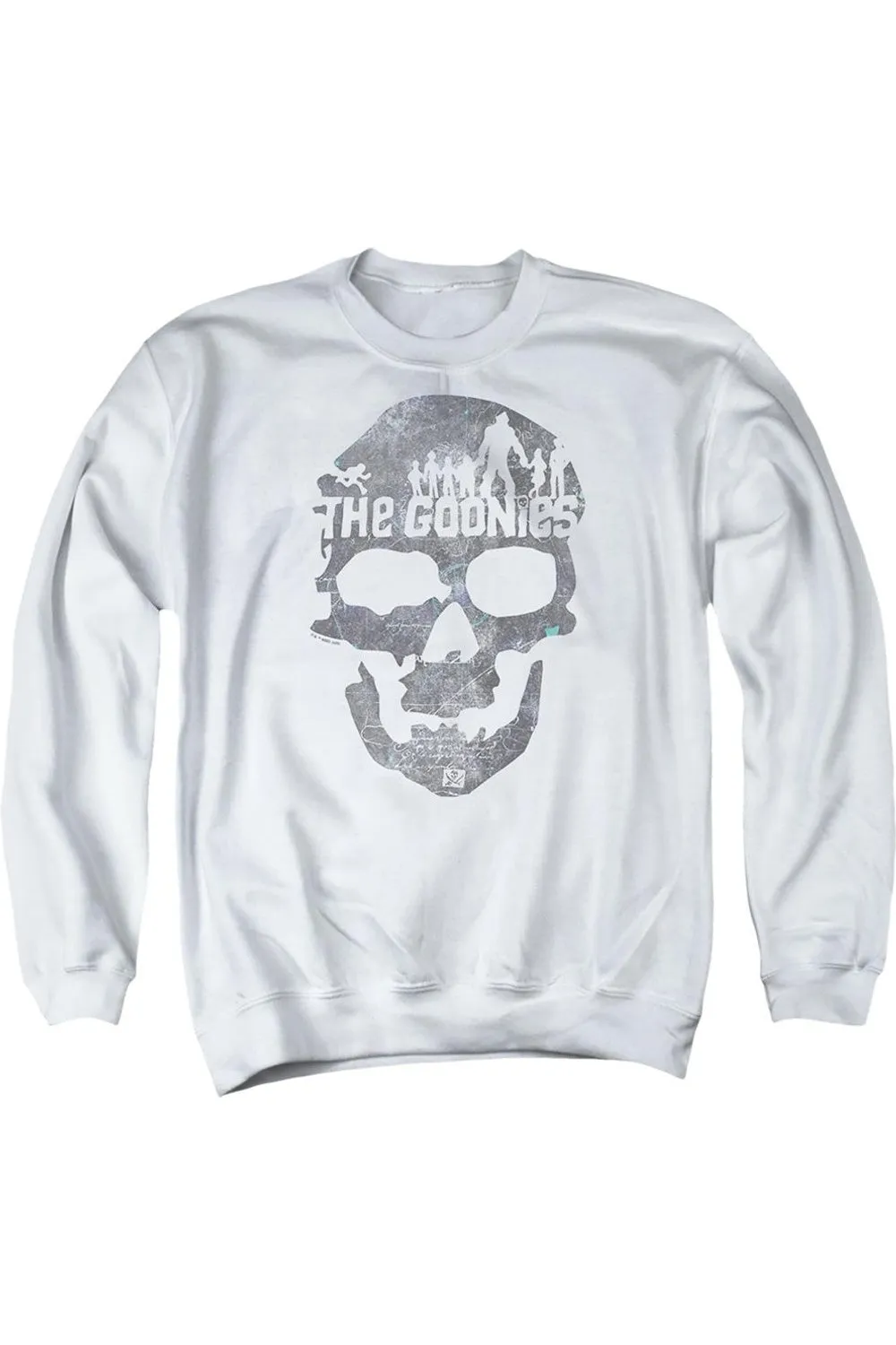 The Goonies Skull 2 Adult Crewneck Sweatshirt