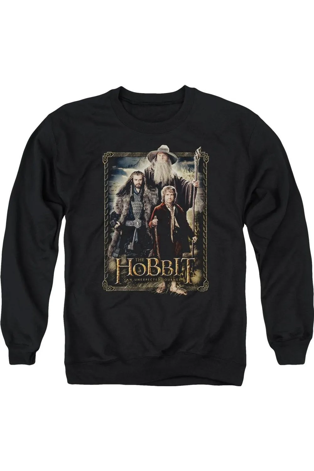 The Hobbit The Three Adult Crewneck Sweatshirt