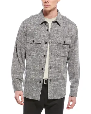 Theory Garvin Tweed Shirt Jacket