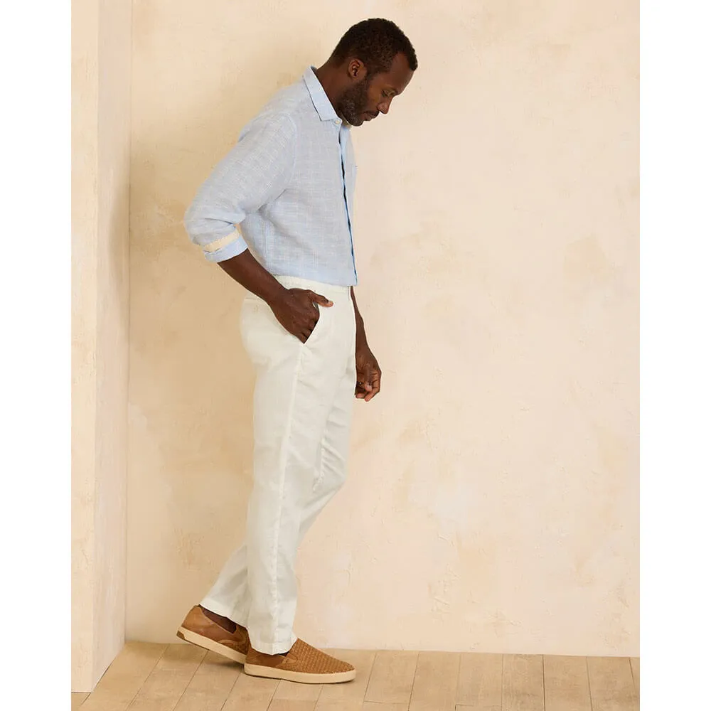 Tommy Bahama Beach Coast Linen Blend Elastic Pull On Pants - Continental* Mens Tommy Bahama