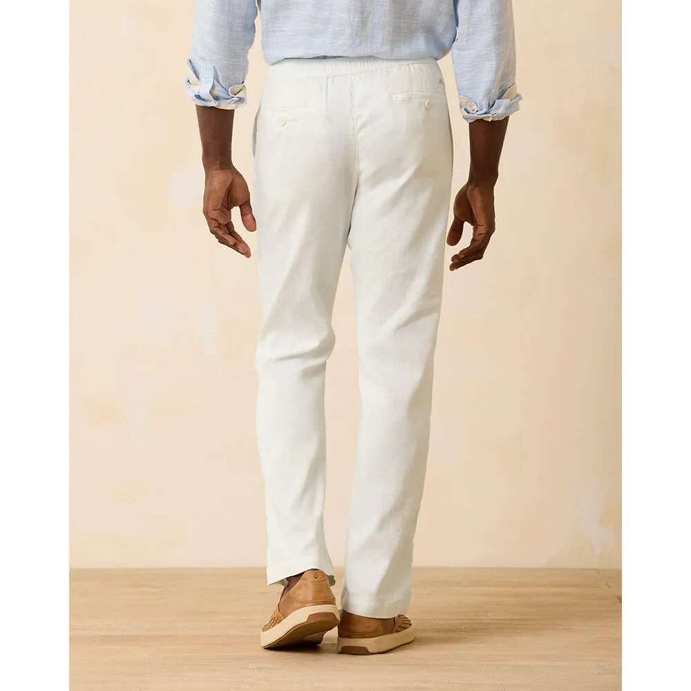 Tommy Bahama Beach Coast Linen Blend Elastic Pull On Pants - Continental* Mens Tommy Bahama