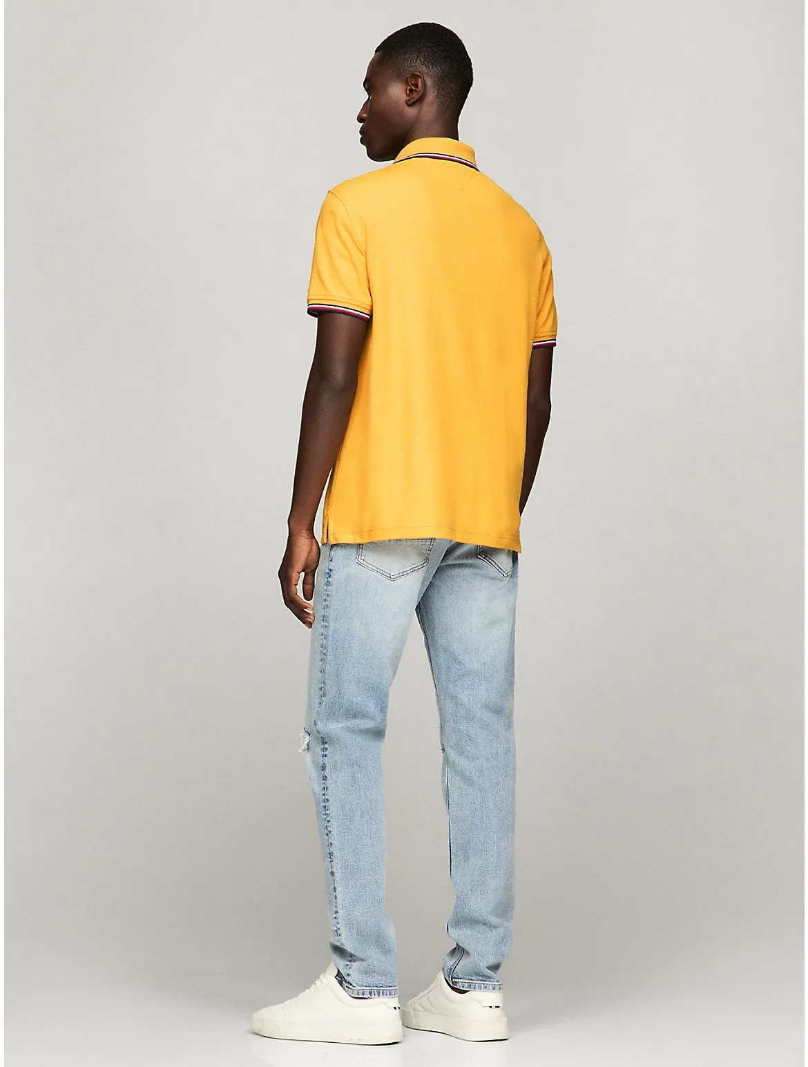 Tommy Hilfiger Men's Regular Fit Tommy Wicking Polo