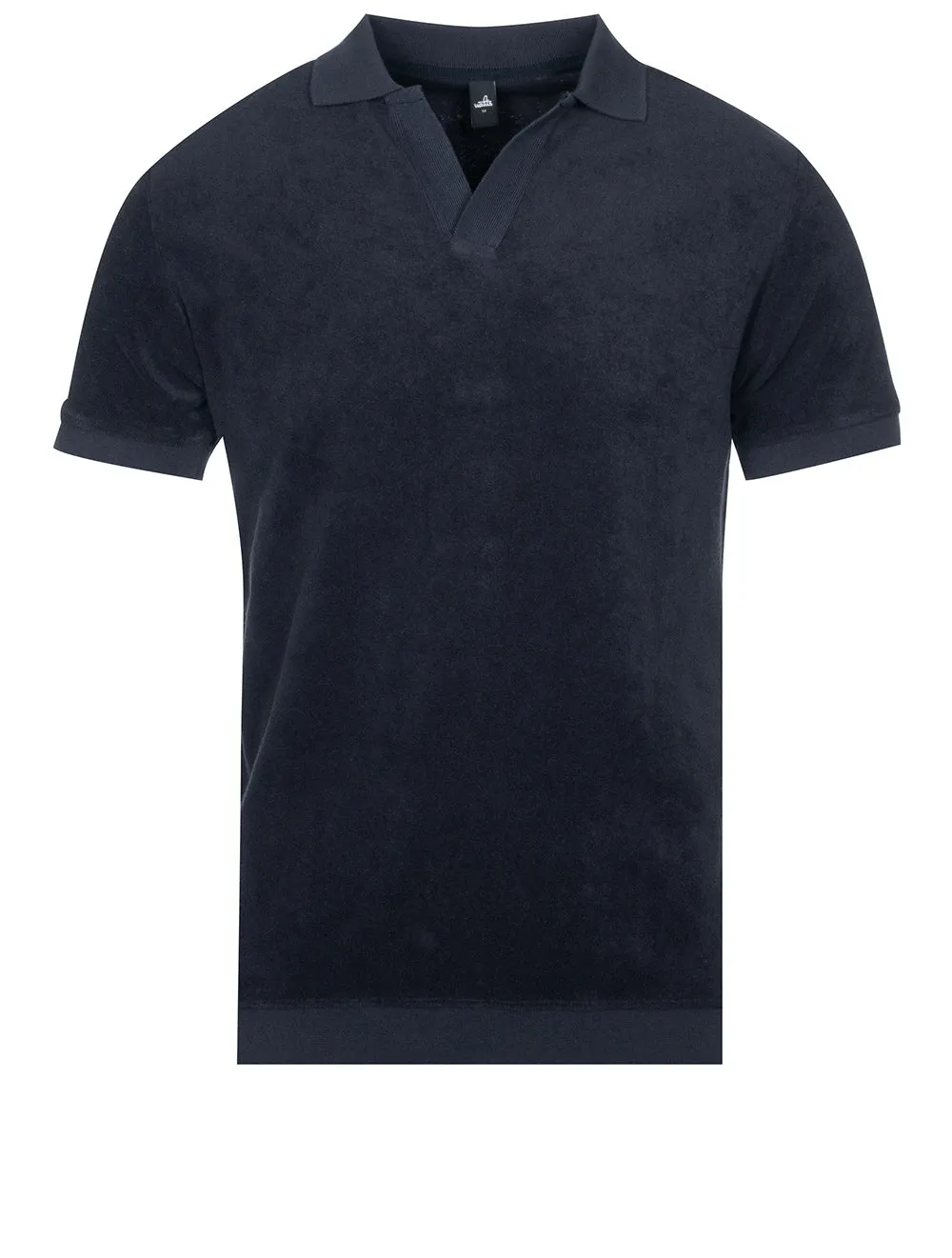 Toweling Retro Polo Dark Navy