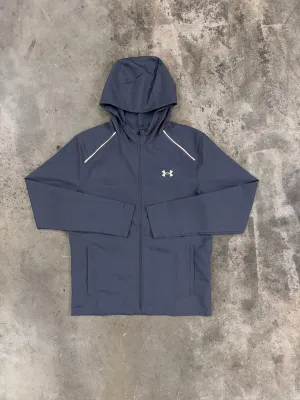 Under Armour Launch Jacket - Grey / Morph Green