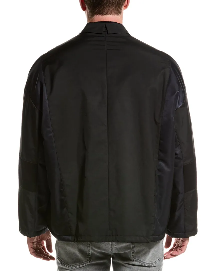 Valentino Wool-Trim Jacket