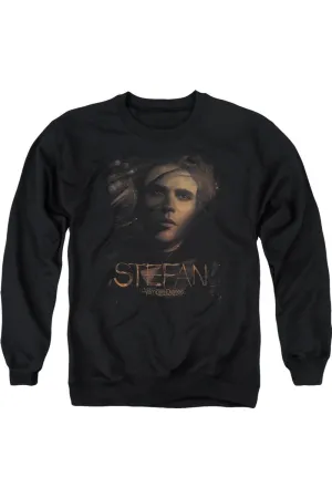 Vampire Diaries Stefan Smokey Veil Adult Crewneck Sweatshirt