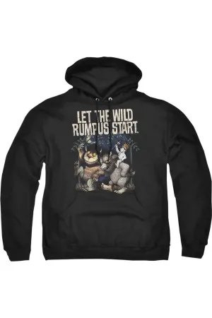 Where The Wild Things Are Wild Rumpus Adult Pull Over Hoodie / Hooded Sweatshirt