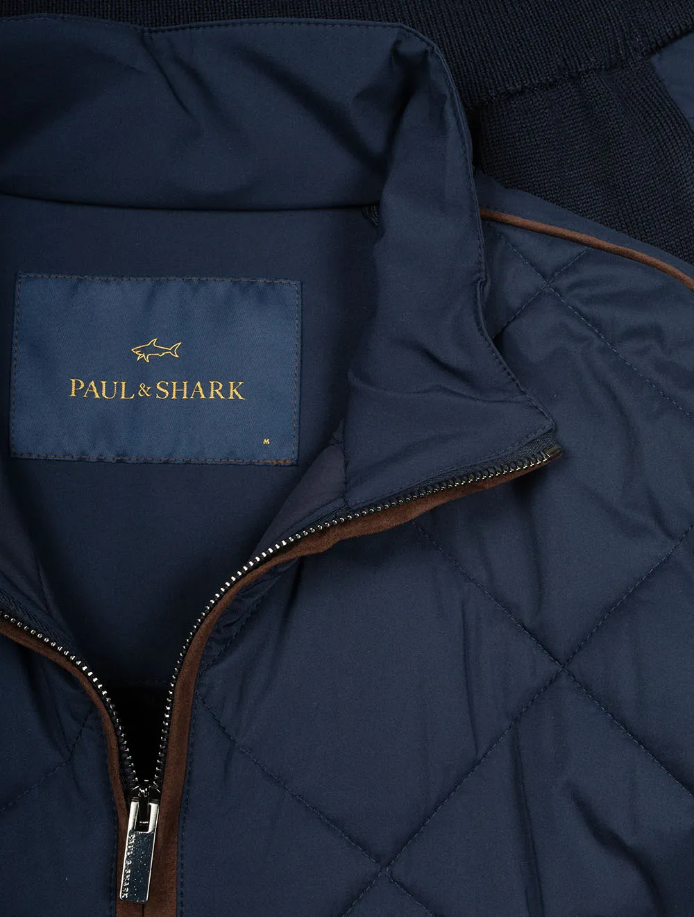 Wool Full Zip Typhoon Knit Navy